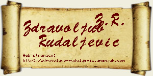 Zdravoljub Rudaljević vizit kartica